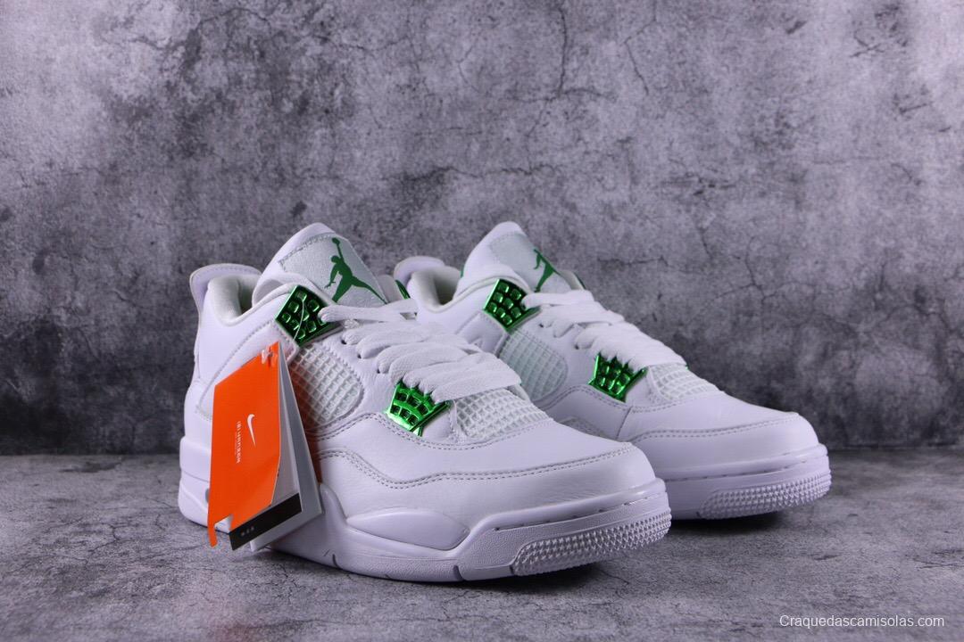 Air Jordan 4 Retro Green Metallic