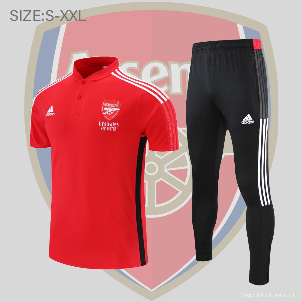 Arsenal POLO kit red black (not supported to be sold separately)