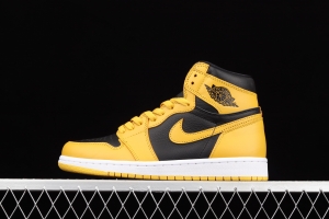 Air Jordan 1 High OG Pollen black and yellow 555088-701