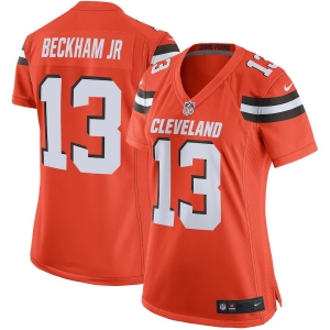 Women's Odell Beckham Jr Orange Player Limited Team Jersey