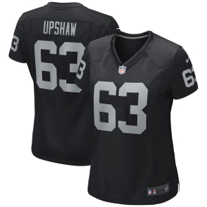 Women's Gene Upshaw Black Retired Player Limited Team Jersey