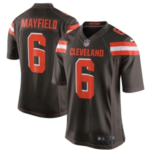 Men's Baker Mayfield Brown Player Limited Team Jersey