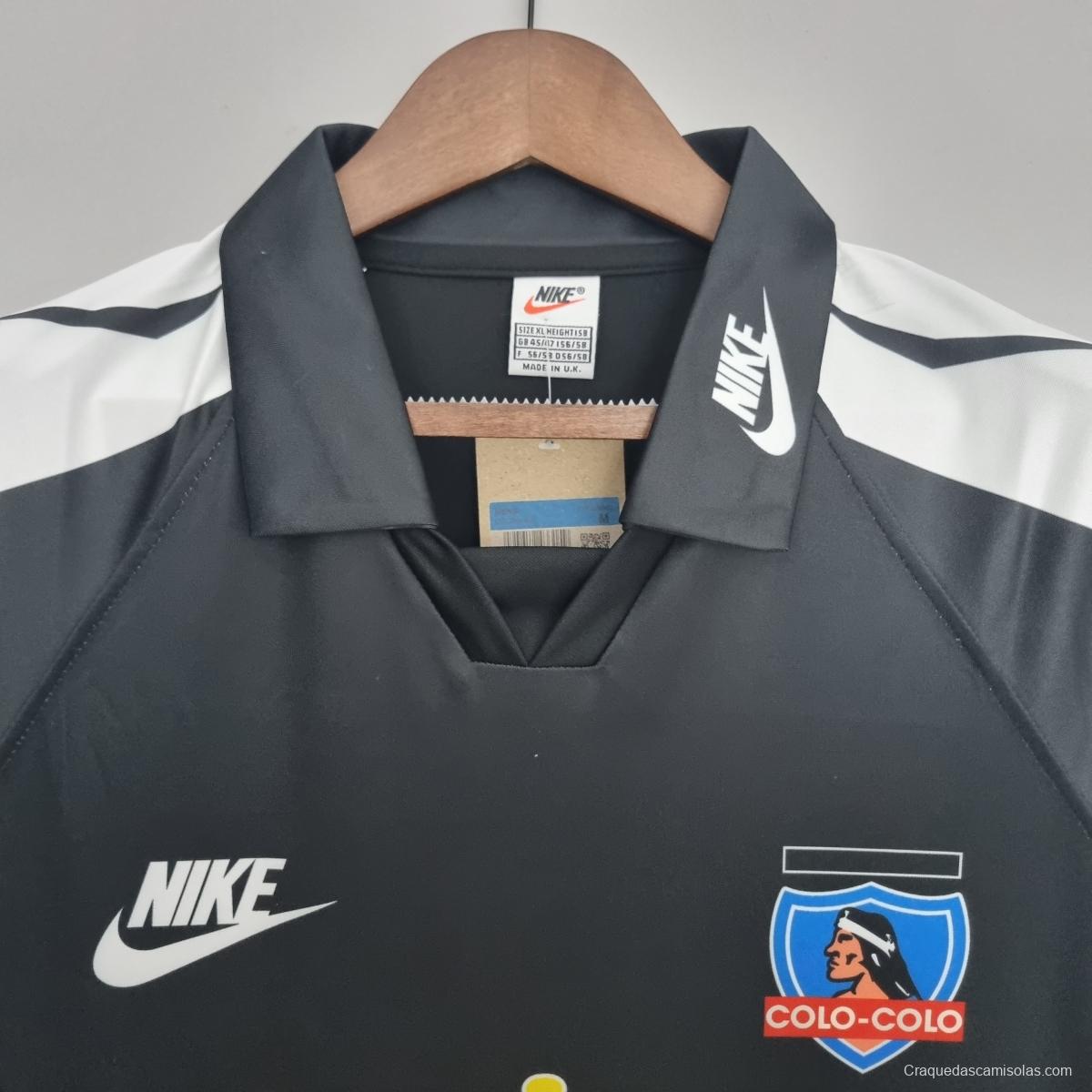 Retro 1995 Colo Colo away Soccer Jersey