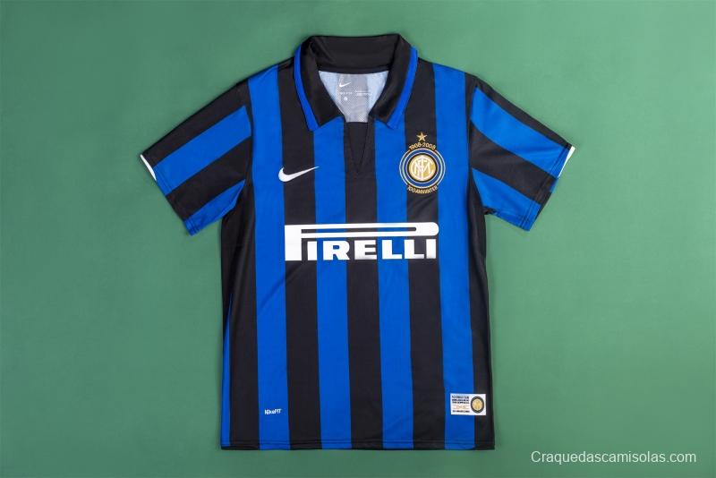 RETRO 07/08 Inter Milan Home Soccer Jersey