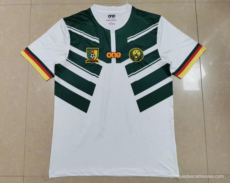 2022 Cameroon White Jersey