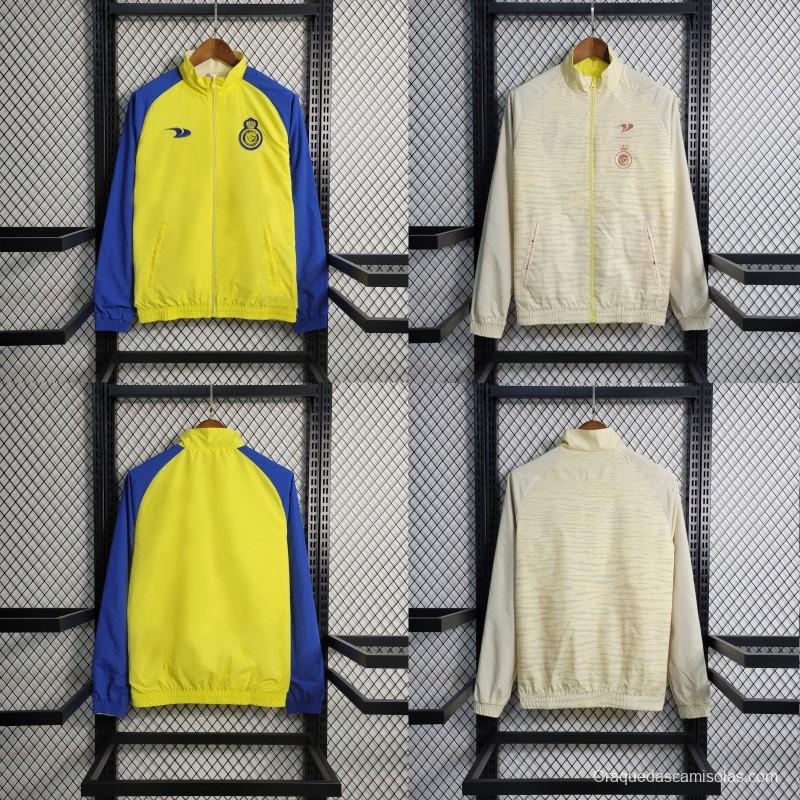 23-24 Windbreaker Al-Nassr FC Reversible Jacket