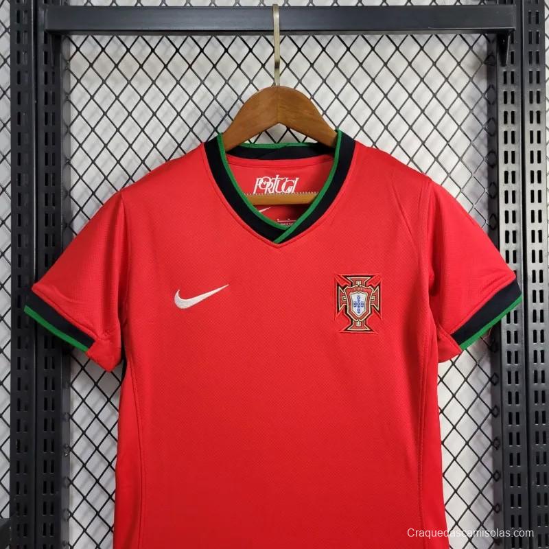 2024 Women Portugal Home Jersey