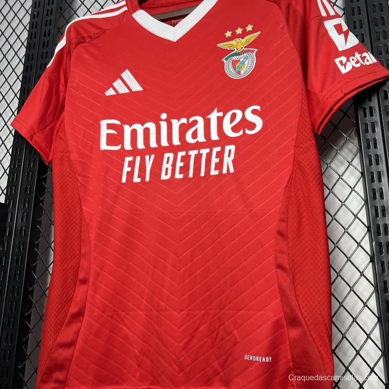 24/25 Benfica Home Jersey